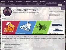 Tablet Screenshot of aasthainsuvision.com